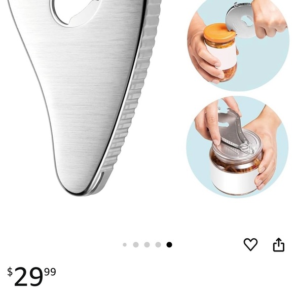 Multifunctional Bottle/Jar  Opener, Twist-Off Plastic Water Bottles, Uinxan - Picture 4 of 4